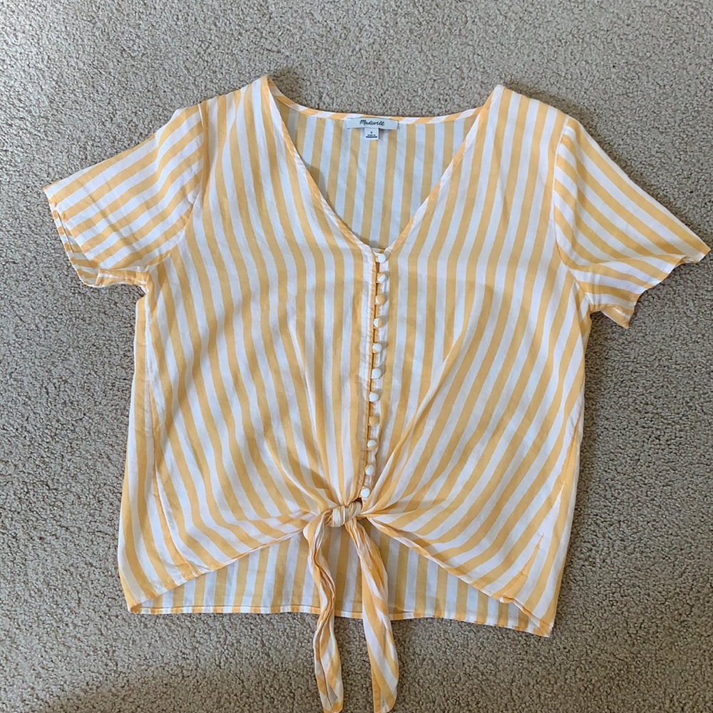 Madewell tie top
